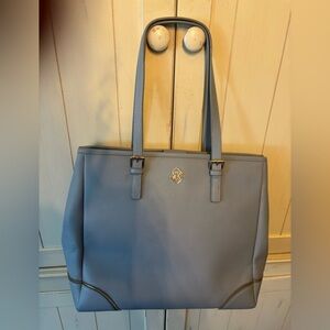 Glass Ladder & Co Michelle Tote Bag Size Large — Baby blue